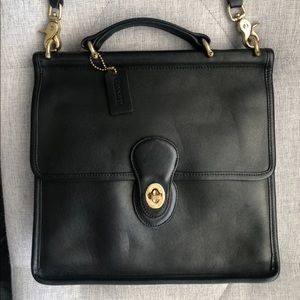 Coach Vintage Willis Bag Black